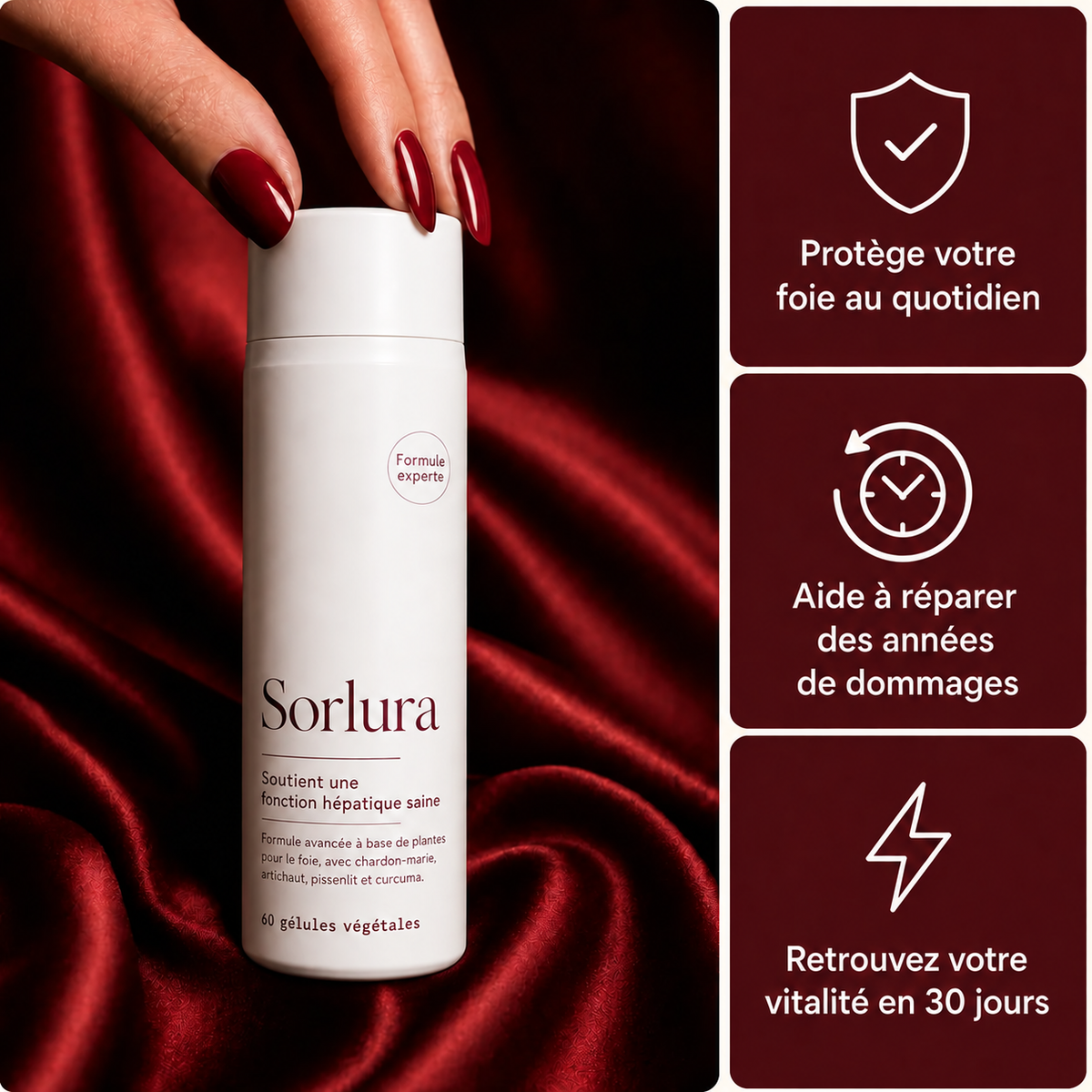 Foie Léger — Soutien et récupération du foie par Sorlura™