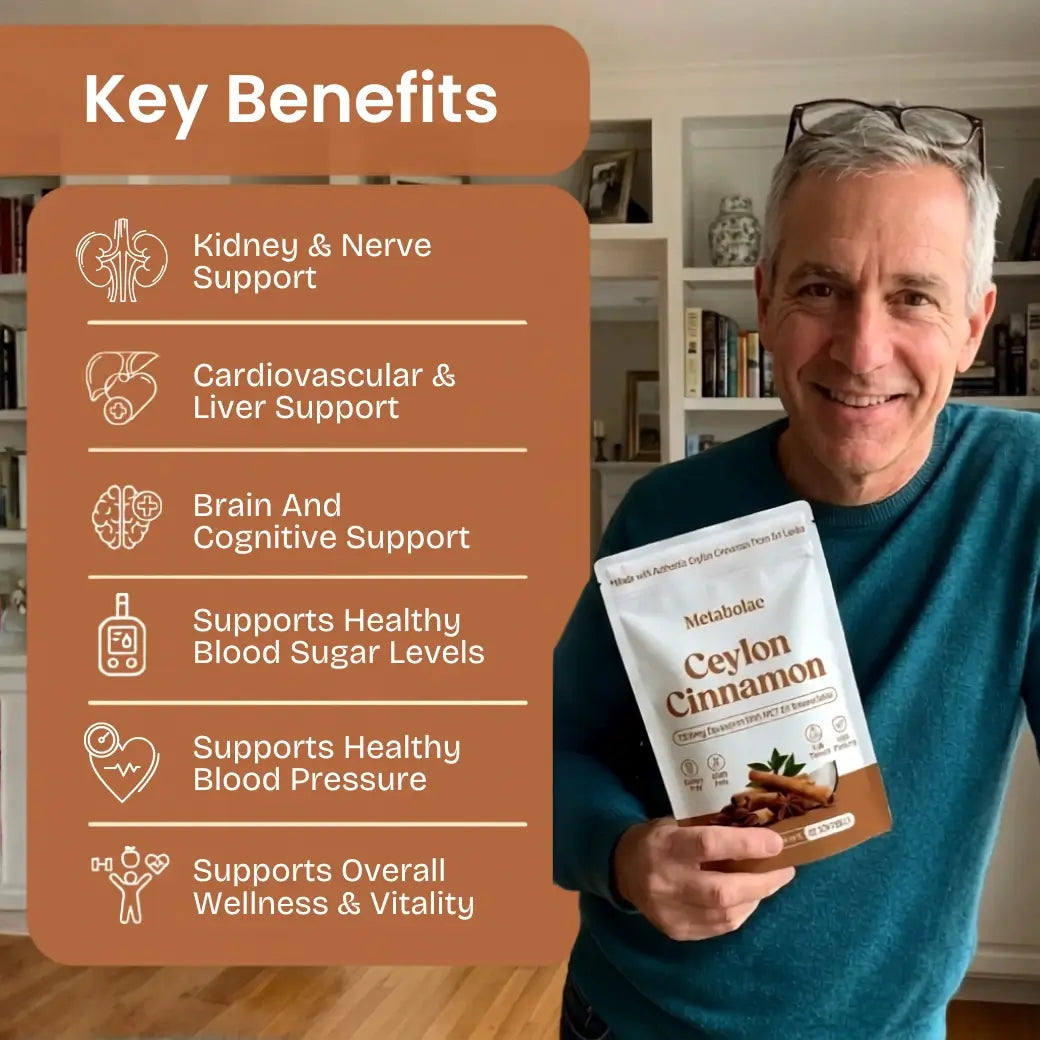 Cannelle de Ceylan 7200 mg, équivalent à de l'huile TCM 2